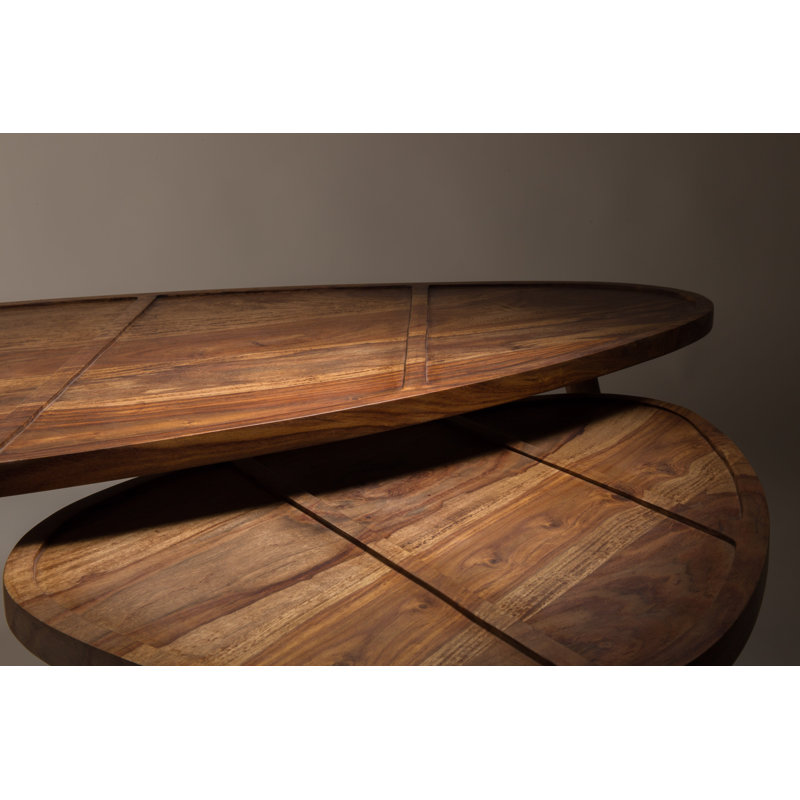 Solid Wood Nesting Coffee Table