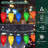Nordic Hygge 34FT 50 Bulbs Outdoor Christmas Decorations for House Waterproof String Lights, Multicolor