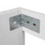 Meuble-lavabo 24 po avec lavabo combiné, meuble-lavabo moderne avec trou de robinet simple, grand espace de rangement et charnières à fermeture en douceur-680501692