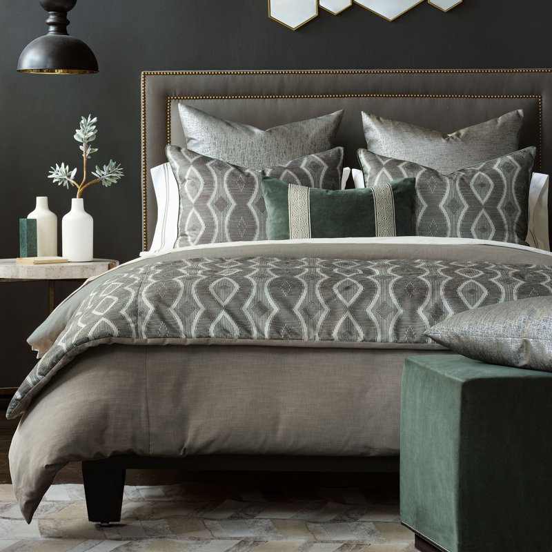 Echo Velvet Lumbar Pillow Cover & Insert