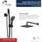Quadrato All-In-One Kit with Rough in-Valve-40356289