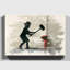 Fire Hydrant Painting on Canvas - Wrapped Canvas-35553165