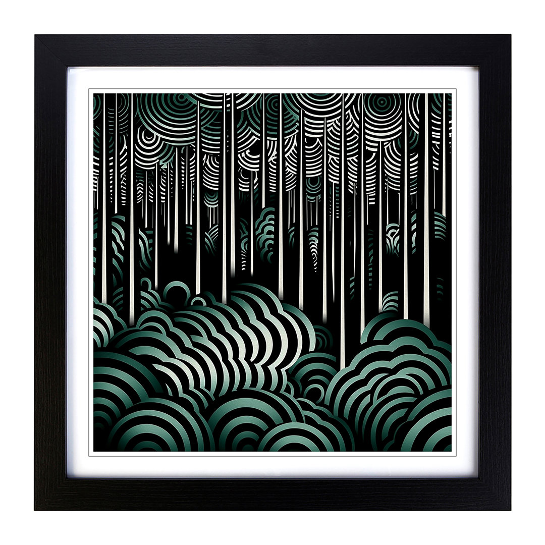 Single Picture Frame Print on Wood