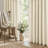 Graciella Thermal Insulated Faux Linen Textured 100% Blackout Curtains for Bedroom Living Room Back Tab/Rod Pocket-1820785322-1818810558