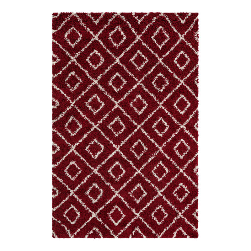 Assata Geometric Indoor Rug, Square 6'