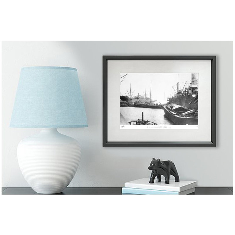Hull, Alexandra Dock 1903 by Francis Frith - Single Picture Frame Print, 40cm H x 50cm W x 2.3cm D