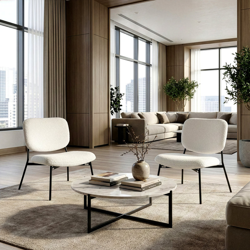 Ensemble de 2 chaises d'appoint Bellamy