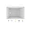 Baignoire d'hydromassage 60 po x 42 po Solna ™-40095019-66931533