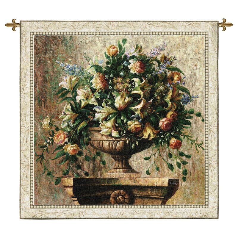 Flower wall tapestry - Floral Sonata Tapestry