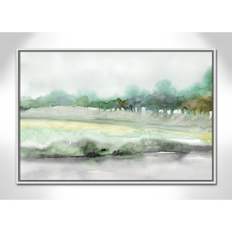 «Season Of Summer - Floater Frame», reproduction d'art sur toile, H 25,5 po x l 37,5 po x P 2 po, Toile blanche