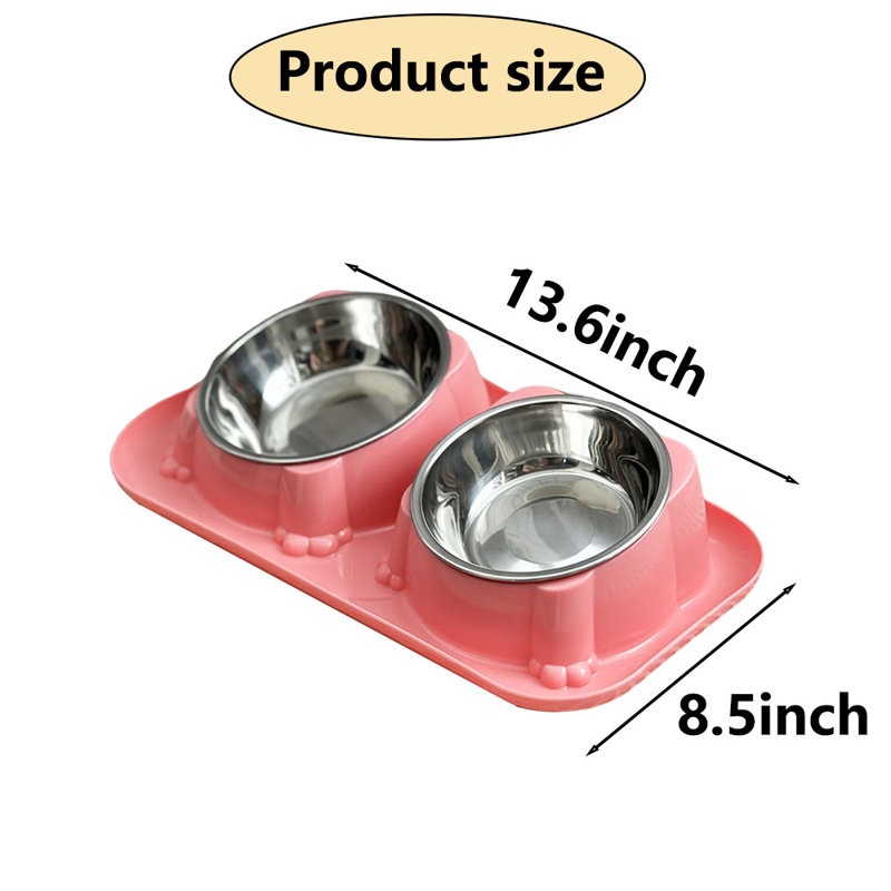6,6 tasses d'alimentation hybride, Rose