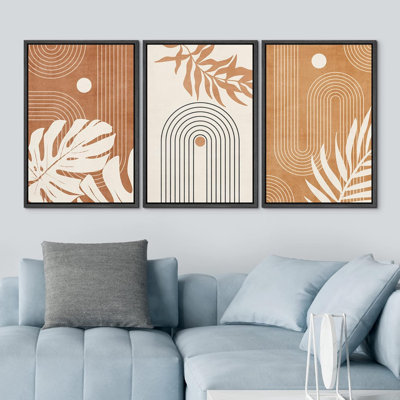 Mid Century Modern Boho 3 - Pieces