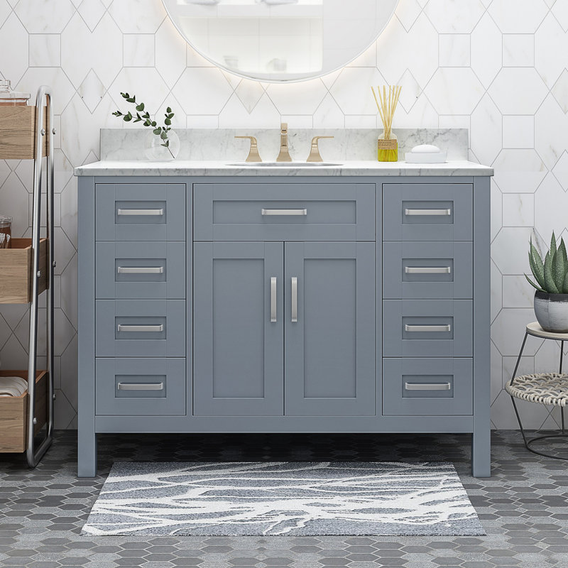 49'' Bathroom Vanity With Ceramic Sink