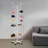 Metal Hat Storage Display Stand With 5 Wheels-852600104-852600103