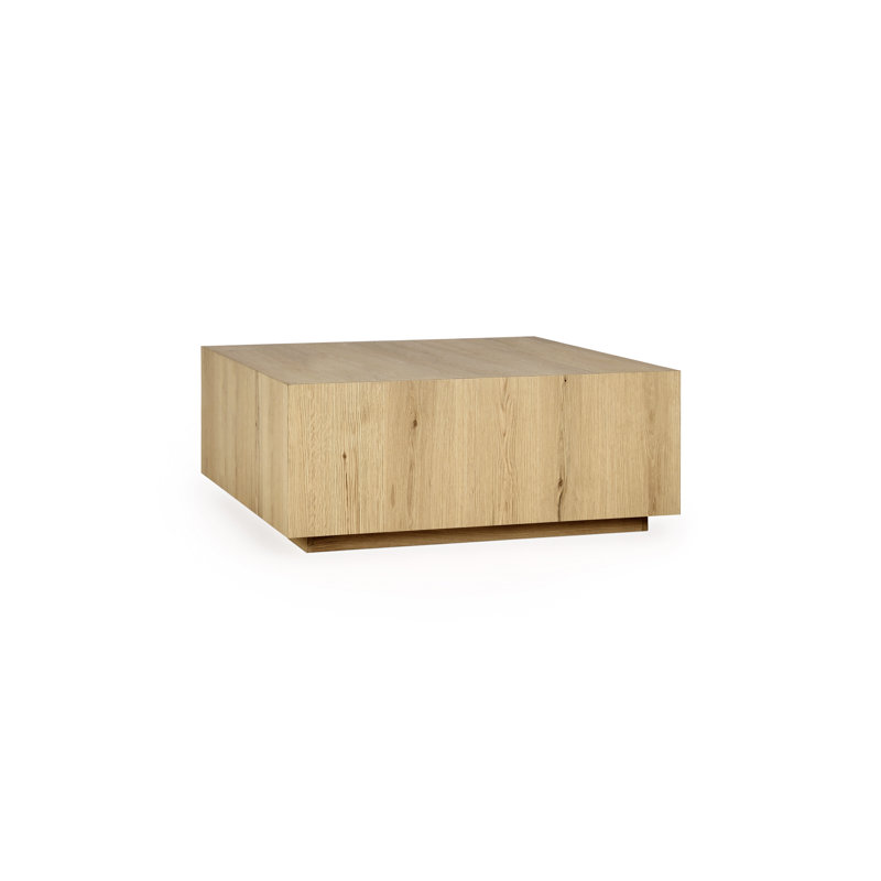 Layne 42" Square Coffee Table, Natural