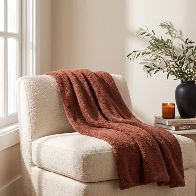 Sherpalux Knitted Throw Blanket