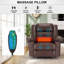 PU Leather Massage Recliner Chair Manual-1890890113