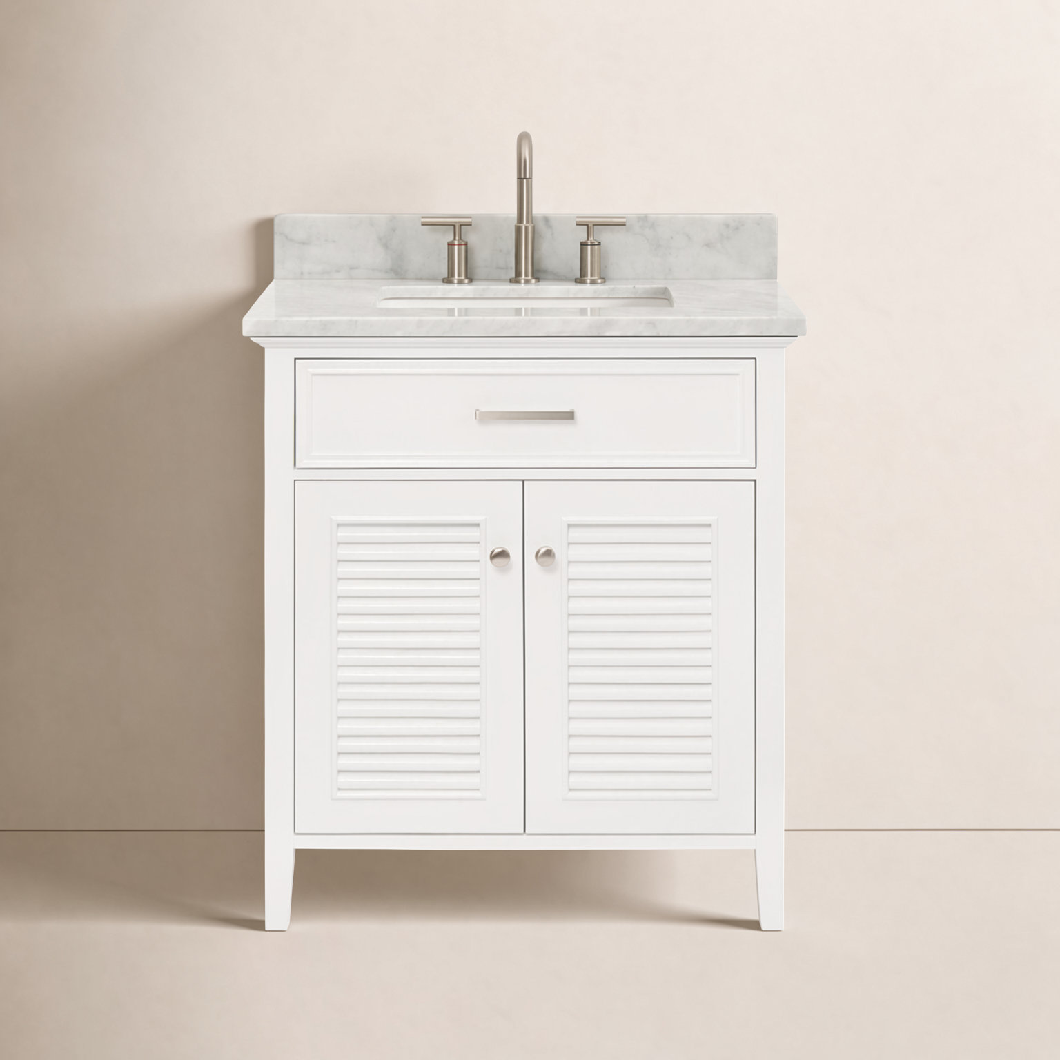 31'' Single Bathroom Vanity, White