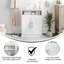 Armoire de rangement de salle de bain moderne avec portes et tablettes magnétiques Vega-95375561