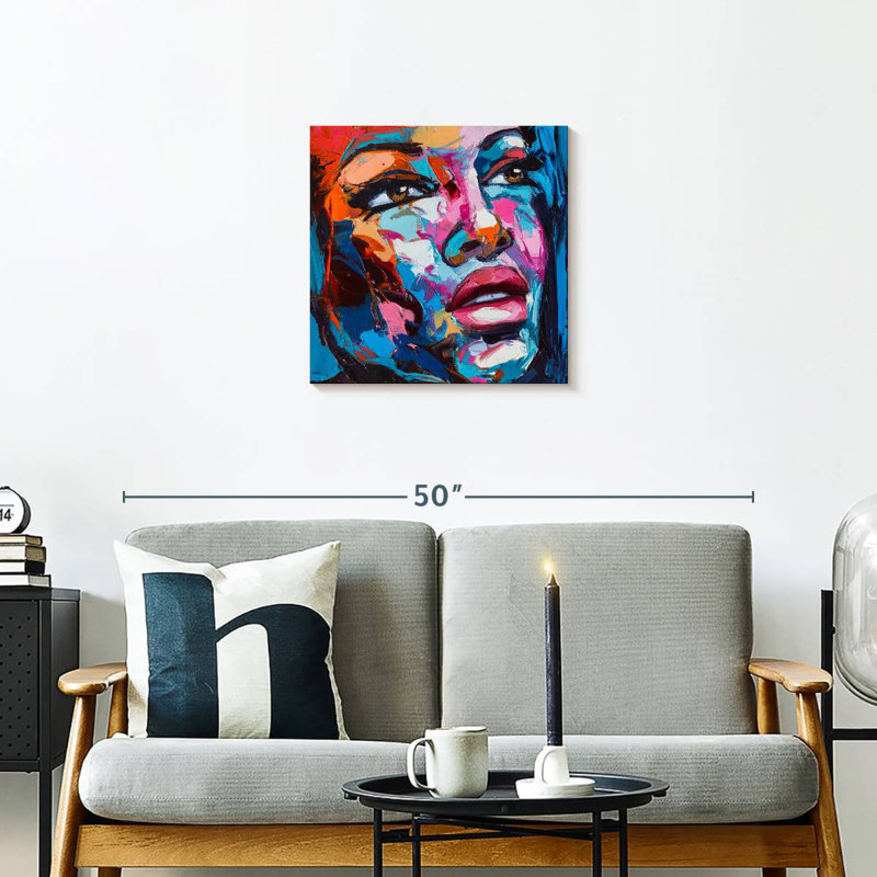 Portrait de femme Leisha Fantasy, H 20 po x l 20 po