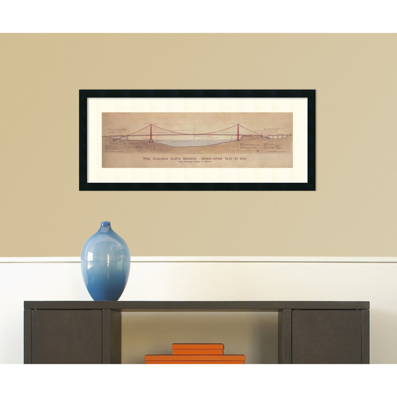 « golden gate bridge », impression sur toile tendue