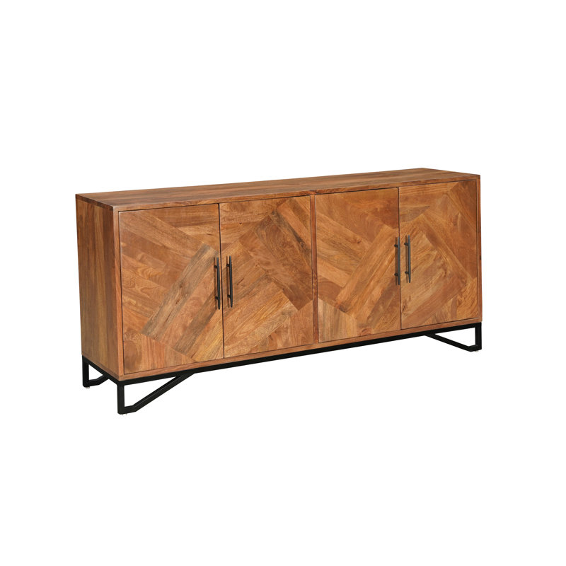 Abdinour 82'' Solid Wood Sideboard