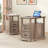 Kadric 2-Drawer Farmhouse End Table With Built-In Outlets-706740948