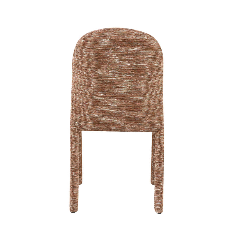 Chaise d'appoint en chenille (ensemble de 2)