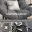 Fauteuil surdimensionné en osier Dakota Fields-1633606773