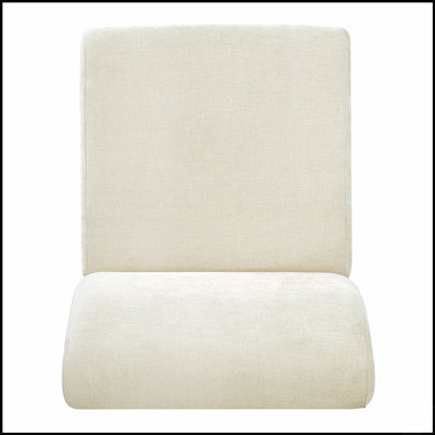Fauteuil d'appoint moderne - Revêtement en tissu, structure en noyer, capacité de 136 kg (300 lb) pour salon, chambre et entrée