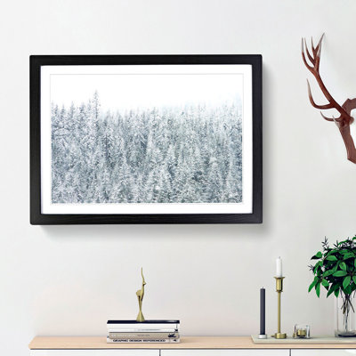 Winter Forest - Picture Frame Painting Print