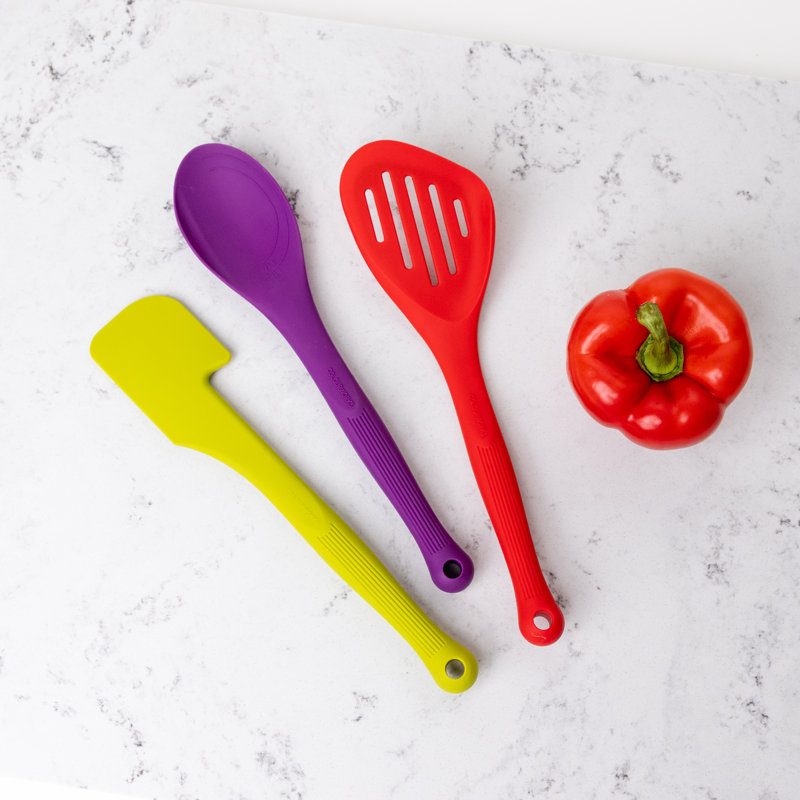 Colourworks Brights 3 Utensil Set