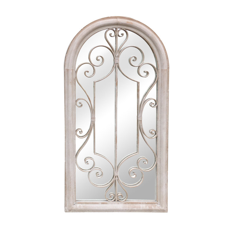 Destefano Metal Flat Wall Mirror