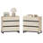 3-Piece Bedroom Furniture Set, Queen Size Bed Frame And 2 Nightstand With 6 Drawer For Bedroom-2146155574