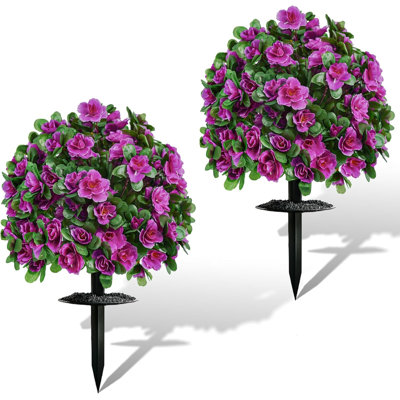 Fleurs artificielles pour l'extérieur, fausses plantes d'extérieur
