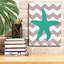«Starfish» par Artpoptart, art mural sur toile-1205873768
