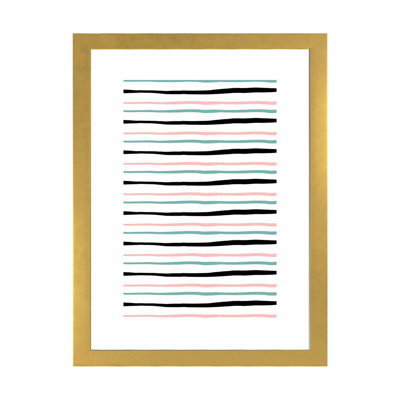 «Everyday Inky Critter VII» par Lisa Barlow - impression d'art graphique