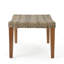 Fauteuil en bois et osier Hampton