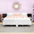 Wooden Floating Platform Bed with Built-in Nightstands and LED Lighting-344177087-344177084