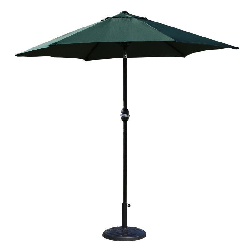 Parasol de marché Bohon 7'6, Vert