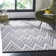 ShipstStour Chevron Wool Hand Woven Area Rug