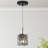 Quitman 1 - Light 4.7" W Mini Geometric Unique Pendant ETL Certified