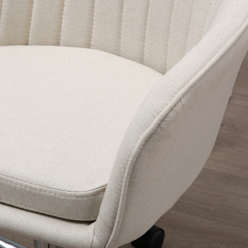 Kaarina Linen Task Chair, Beige