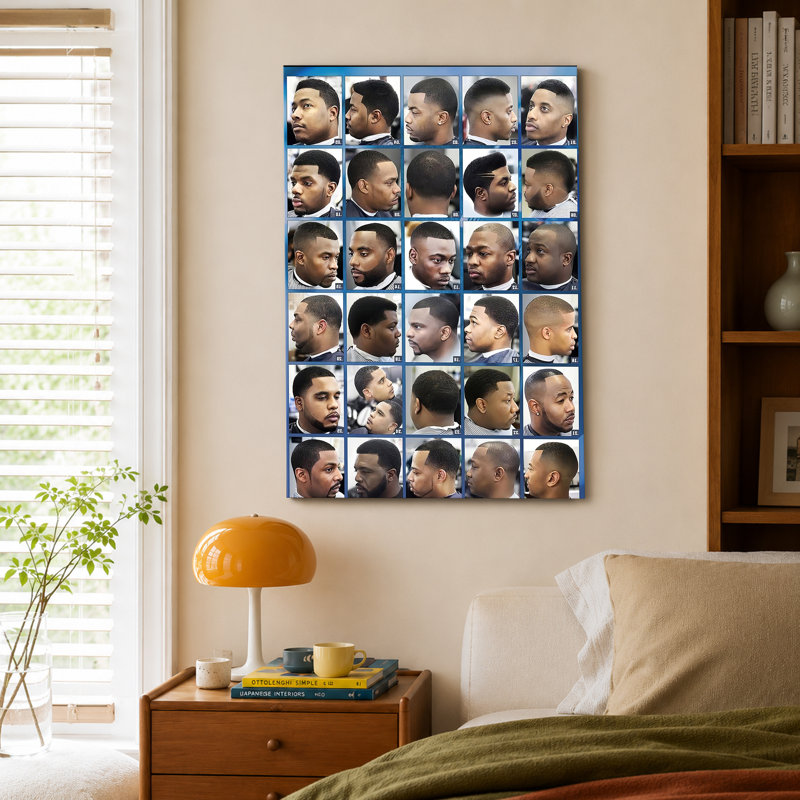 Black Men Haircut Styles, 20x30inch