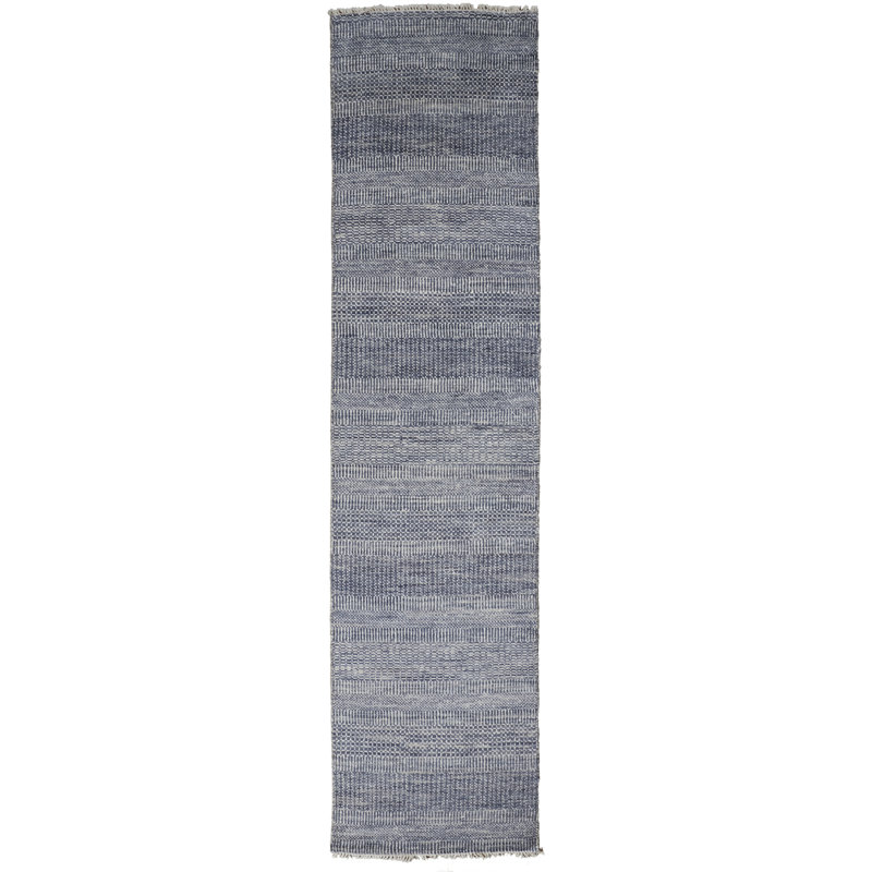 Performance Wool Striped Indoor Rug, Runner 2'6" x 12'
