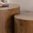 Nesting Coffee Table Set Of 2 Round Wooden Coffee Tables Circle Modern Table For Small Space Living Room Bedroom Accent End Side Table, Coffee Table-349266407