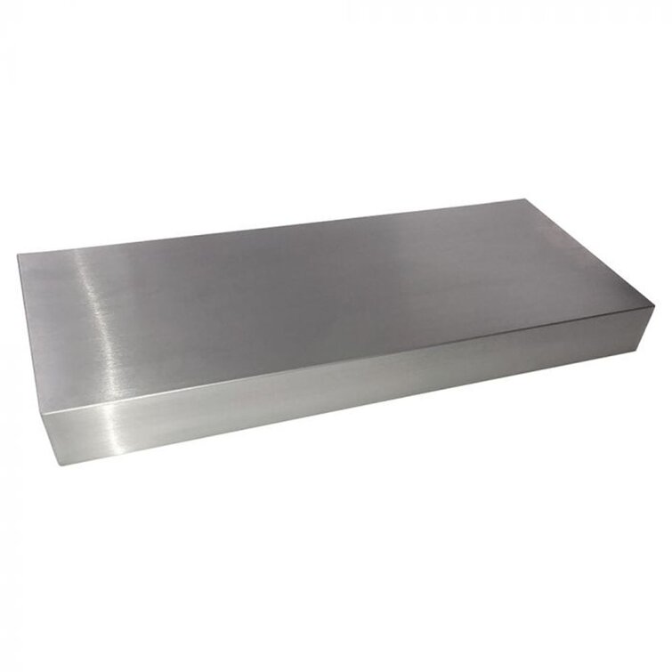 Stainless Steel Floating Shelf Latitude Run Size: 60