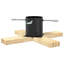 vidaXL Christmas Tree Stand 1.73 50 x 50 x 16 cm Solid Pine Wood-1650856066