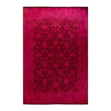 Fine Vibrance One-of-a-Kind 6' 1" X 9' 3" Hand Knotted Area Rug