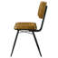 Chaise d'appoint en cuir Minerva
